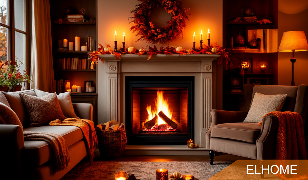 Магия живого огня доступна даже в городской квартире. Современные решения помогают создать у камина особую атмосферу тепла и уюта, которая так нужна в ноябрьские вечера.