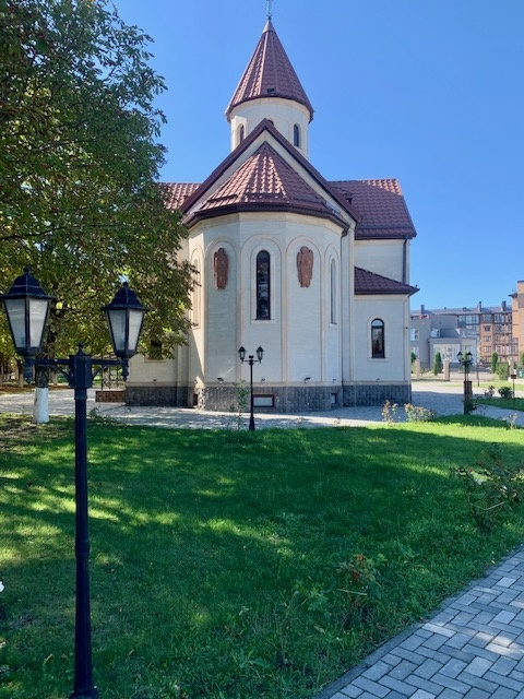 Фото автора. Армянский храм в г.Ессентуки. 2025г.