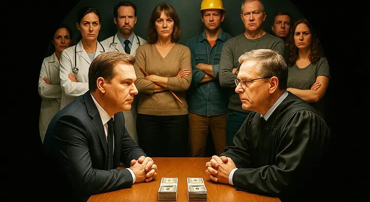 А судьям сколько? Депутаты схлестнулись с судейскими из-за пенсий. Закрытое соглашение внутри элит