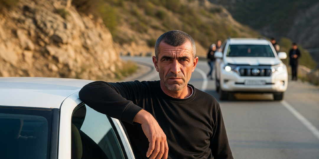 Остановились на обочине в горах Дагестана, а через минуту нас заблокировала Приора