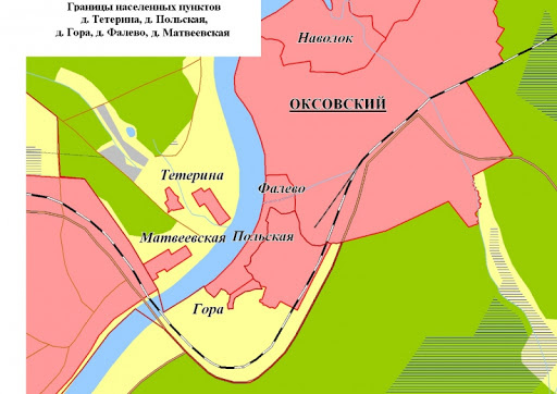 Современная карта родины Н.И. Русанова.