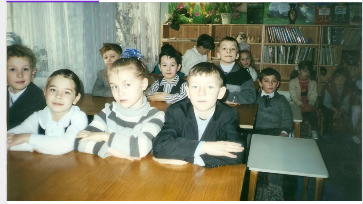 В школе Валерия училась очень хорошо