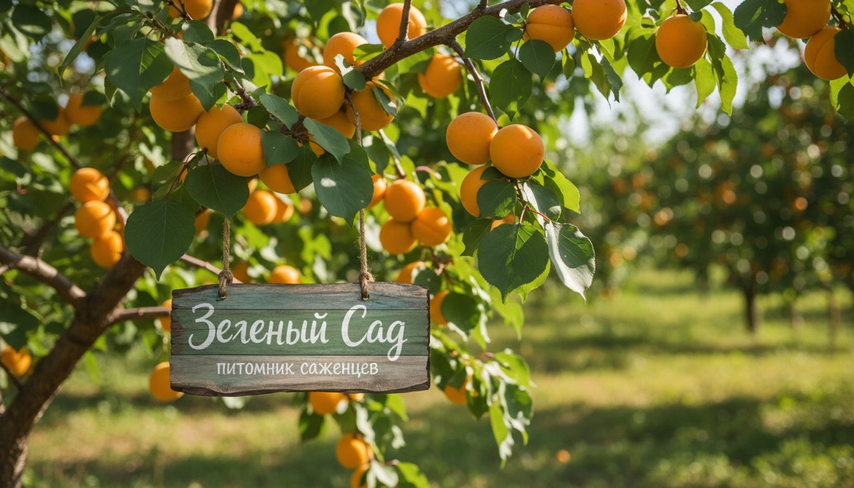 Подбор саженцев абрикоса от питомника Зеленый Сад в Новосибирске.