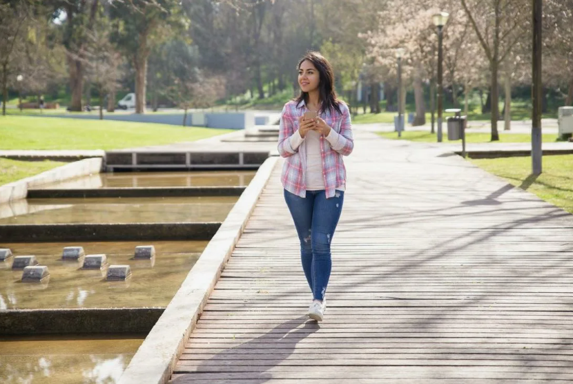 хожу пешком