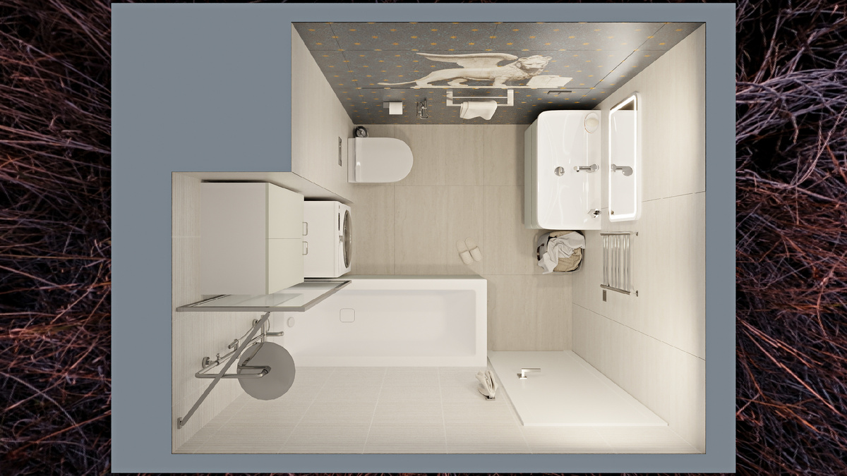 Общий вид ванной