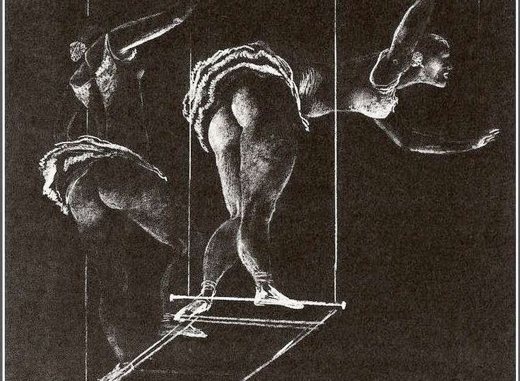 Художник, что рисует цирк. Дейнека и его акробатки