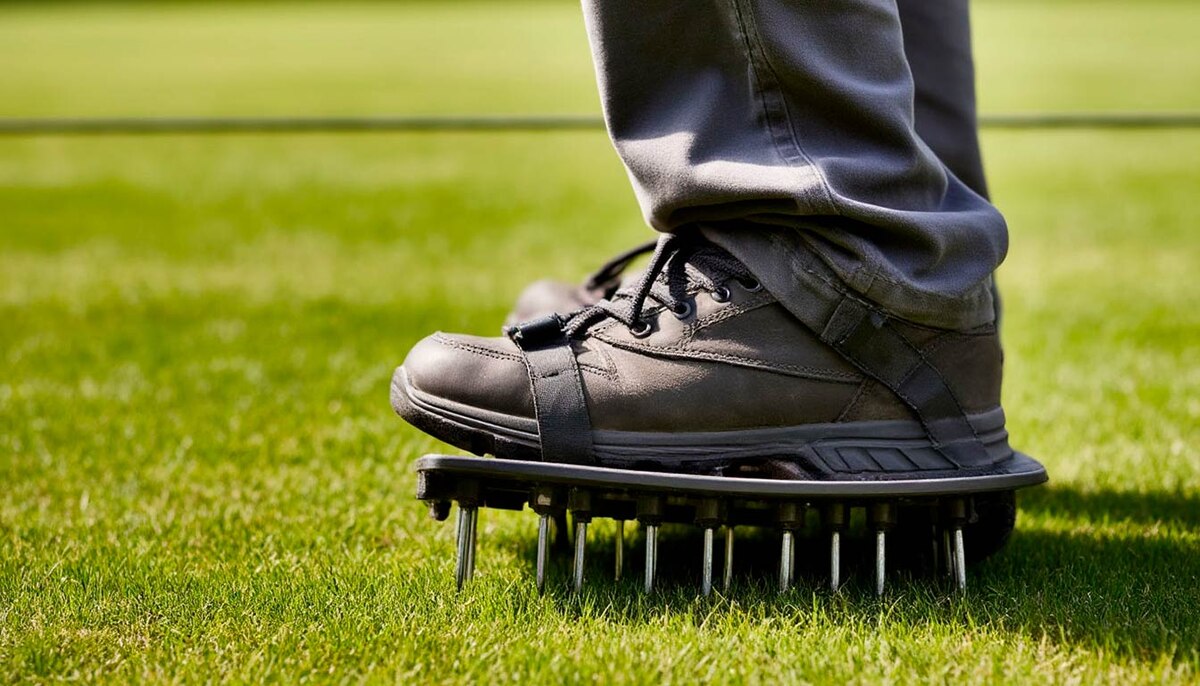 Аэрация газона осенью необходима для улучшения проникновения воздуха, воды и питательных веществ к корням, что повышает устойчивость травы к болезням и обеспечивает её быстрое восстановление весной.