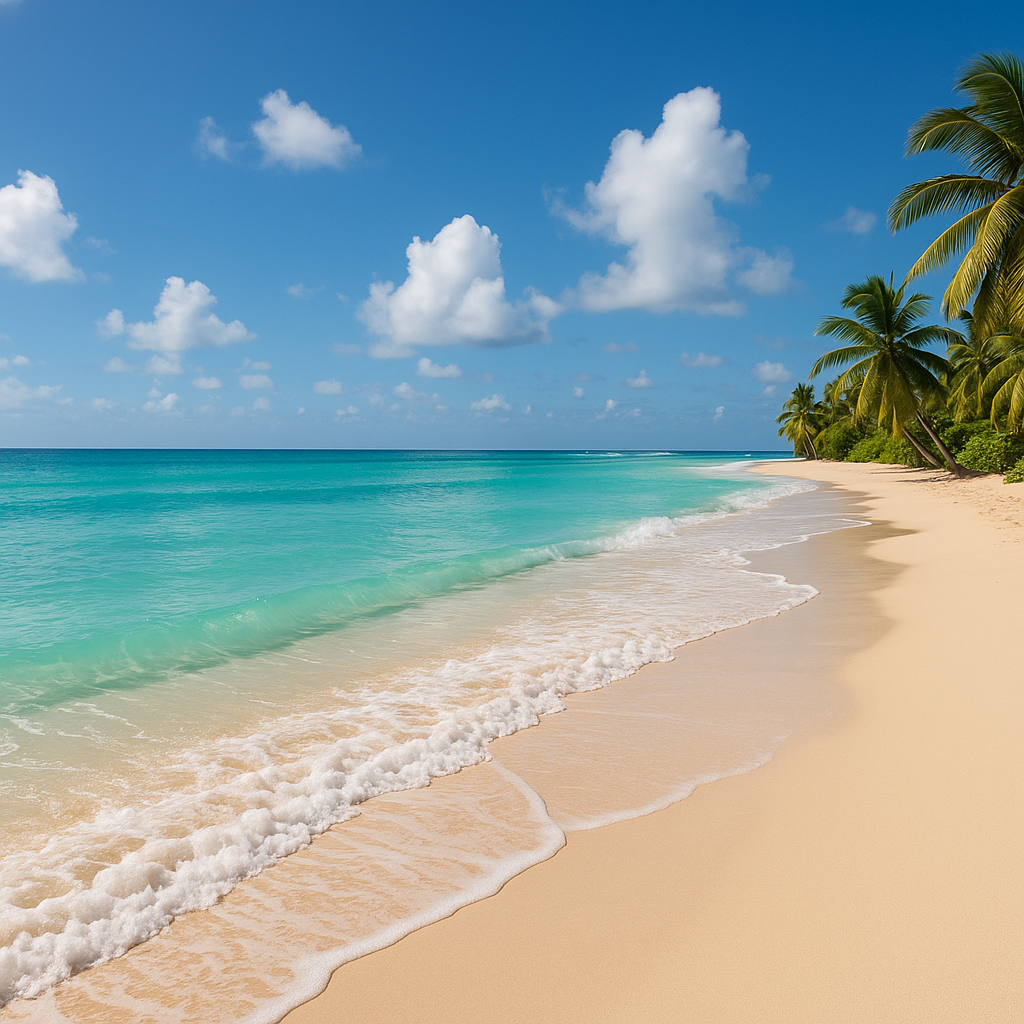 Иллюстрация к статье на тему "Куда полететь на море в конце ноября". Реклама. ООО «Тревел Технологии». ИНН 7731340252.