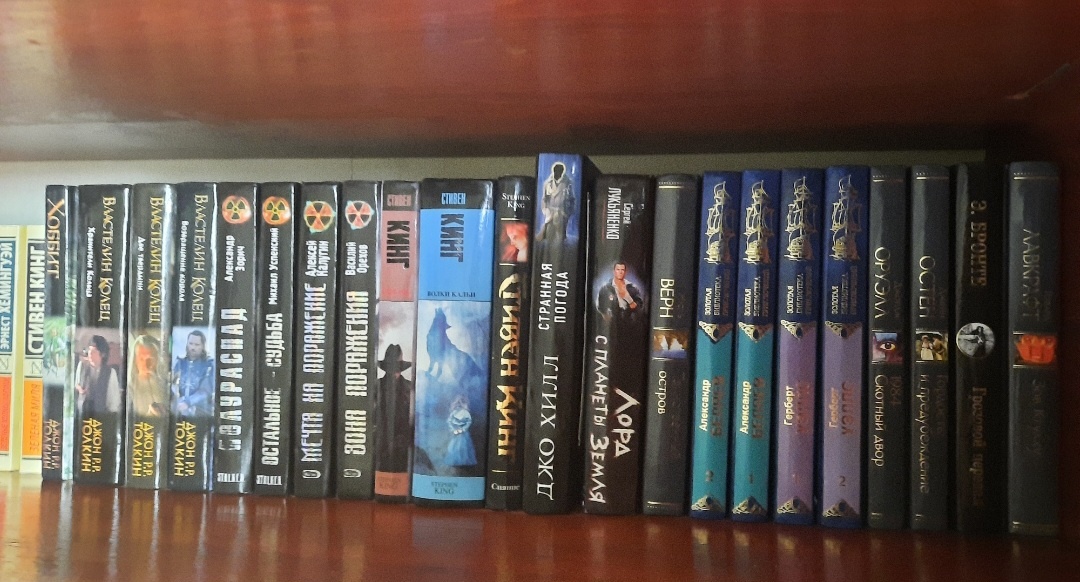 Всё уже перечитала и не раз 🫣 Помимо Кинга и другое читаю 