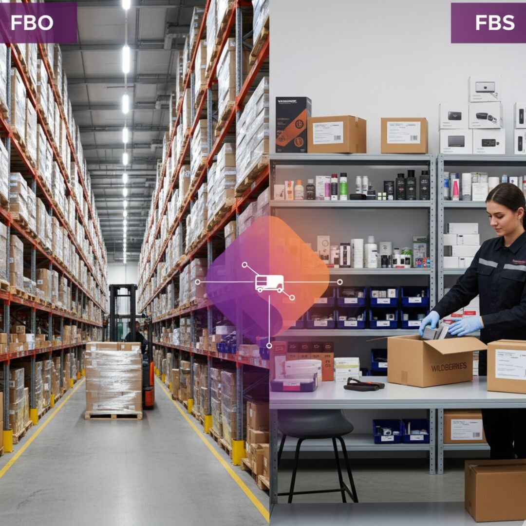 Сравнение схем FBO и FBS для Wildberries: хранение на складе маркетплейса и на складе фулфилмент-партнёра