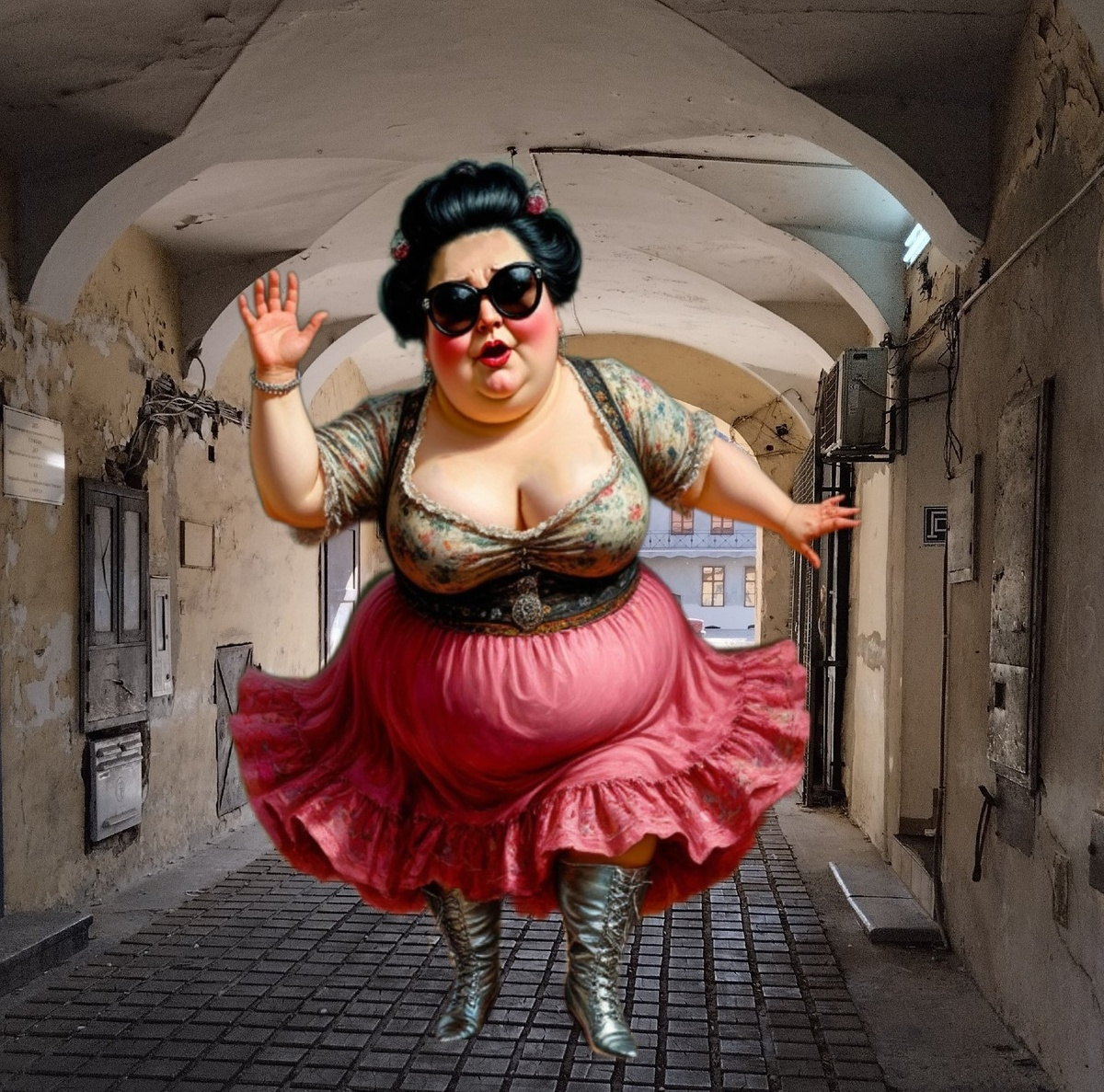 Свободный человек в подворотнях Серпии