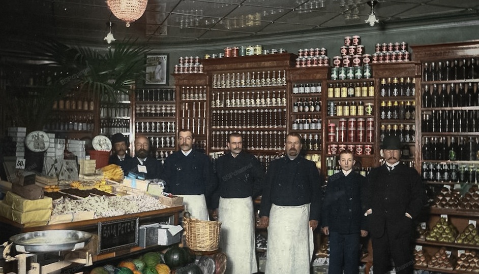 Удивительные и интересные фотографии Санкт-Петербурга времен Дореволюционной России. 20 раскрашенных фотографий. Часть 4