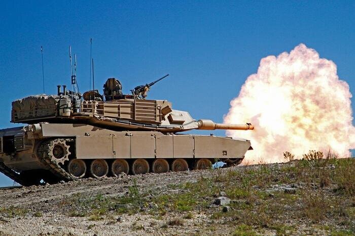 Современный американский танк M1 Abrams