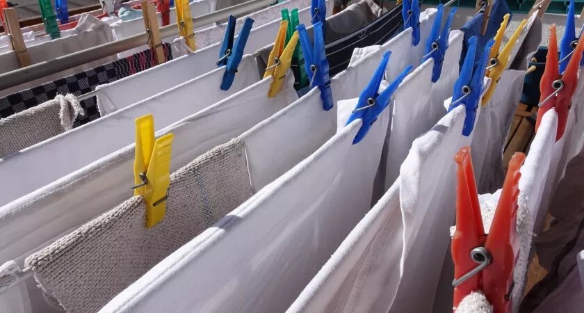    2 щепотки в стакан: старые кухонные полотенца благоухают от свежести - запах словно в горах