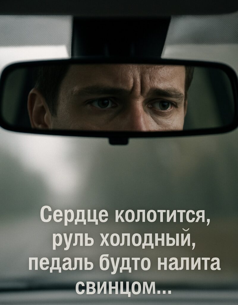 Руль холодный. Педаль будто налита свинцом...