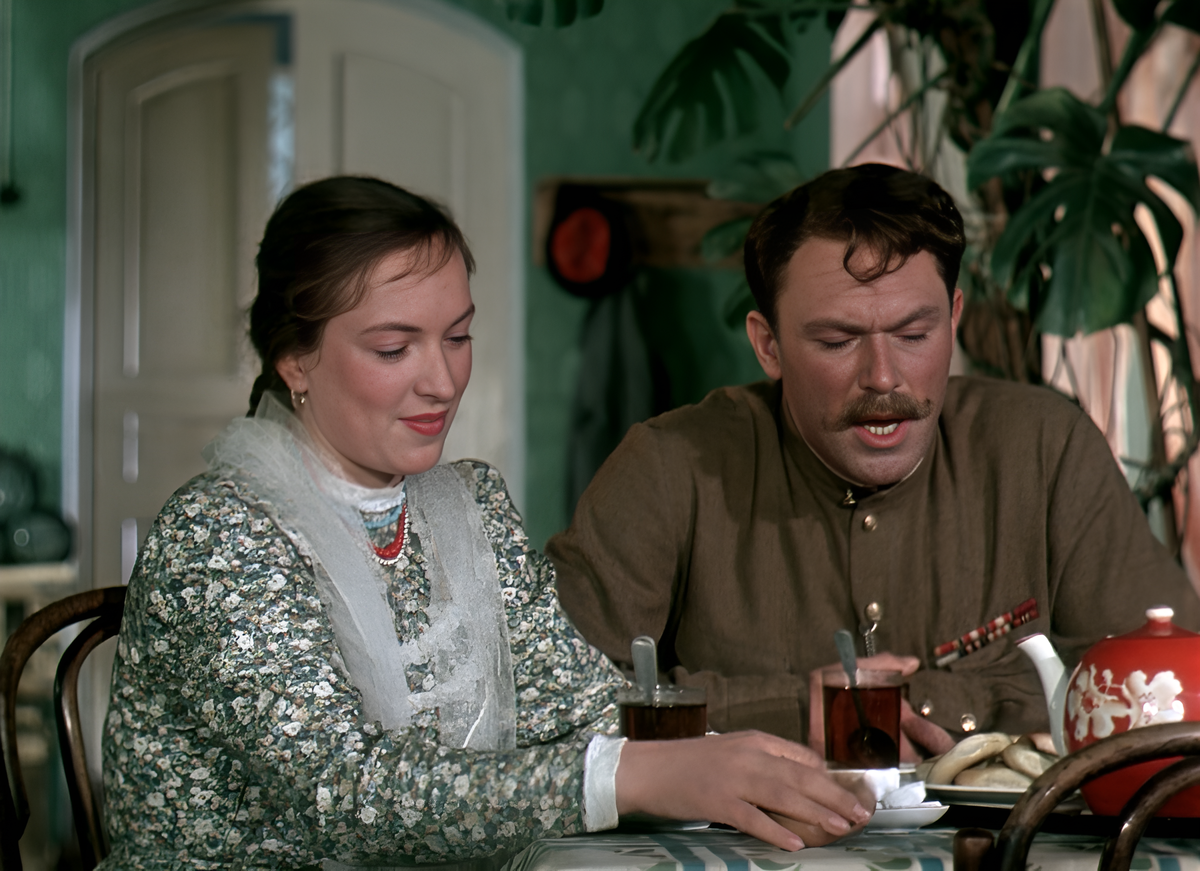 Сергей Лукьянов и Клара Лучко