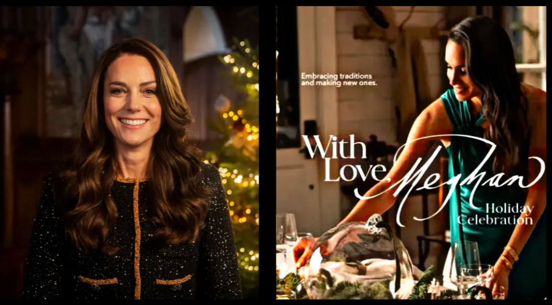 Кейт Миддлтон и Меган Маркл 