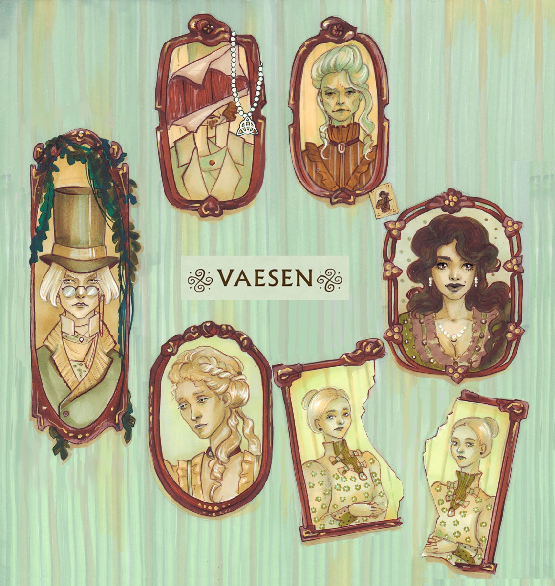 Иллюстрация к дополнению Mythic Britain от WinterMute