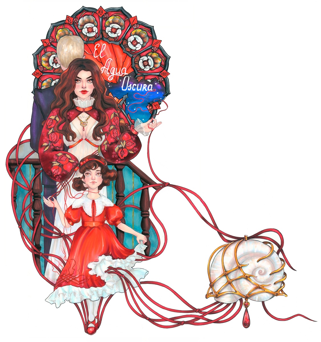 Иллюстрация к сценарию WOD El Agua Oscura от WinterMute