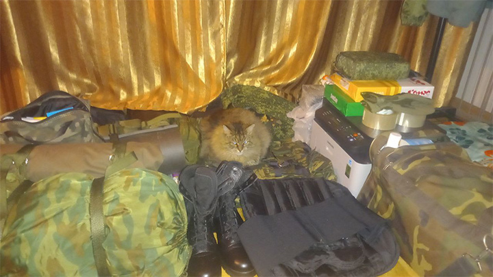    Все это перед уходом на фронта "Гудвин" закупил сам. Фото предоставлено "Гудвином"