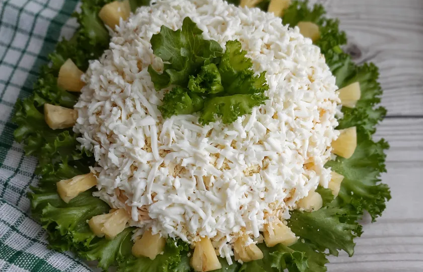 Новогодние салаты. Салат Нежность