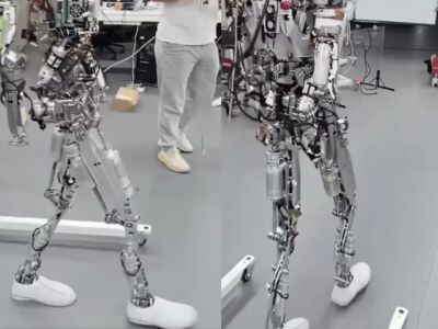    XPeng показала человекоподобного робота Iron «без кожи»