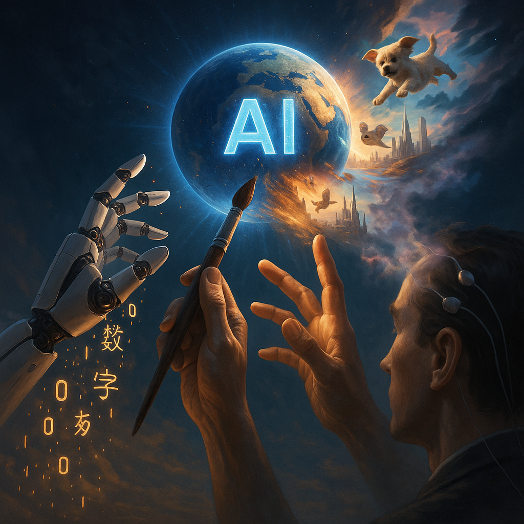 Три кита новой реальности: код, творчество и мысли