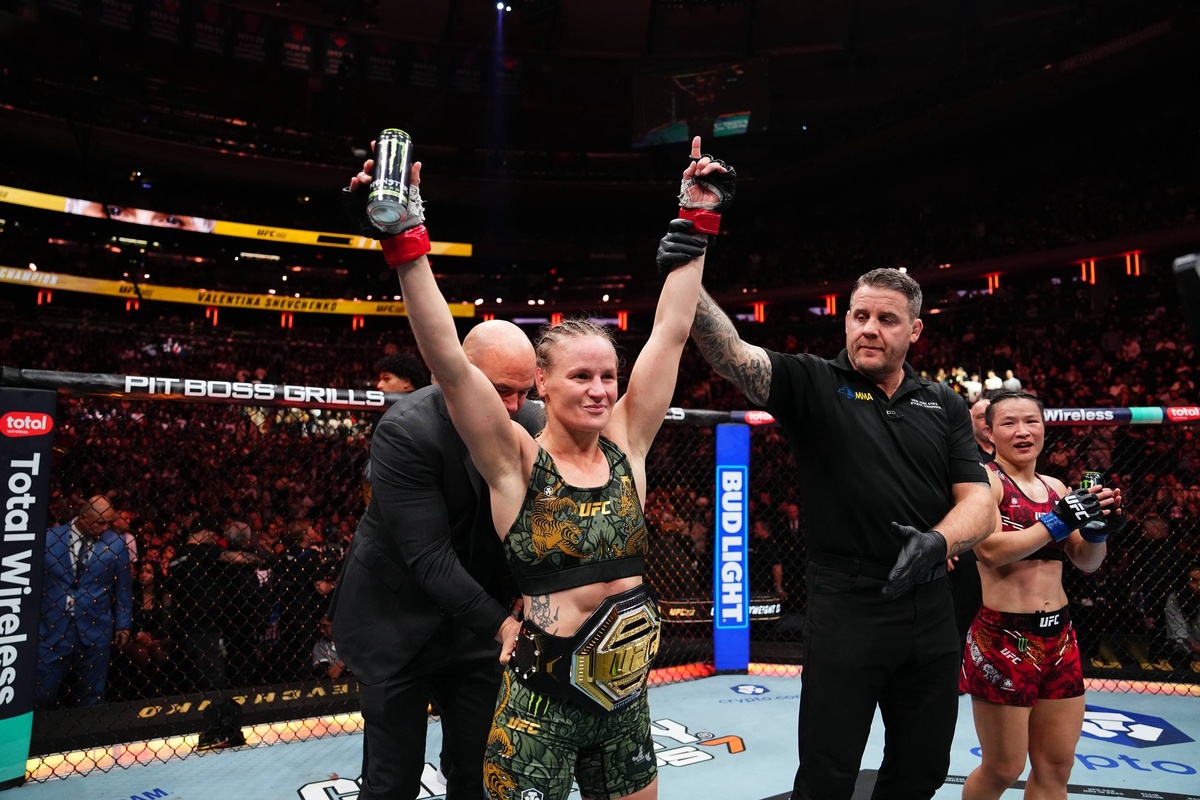     Валентина Шевченко и Вейли Жанг