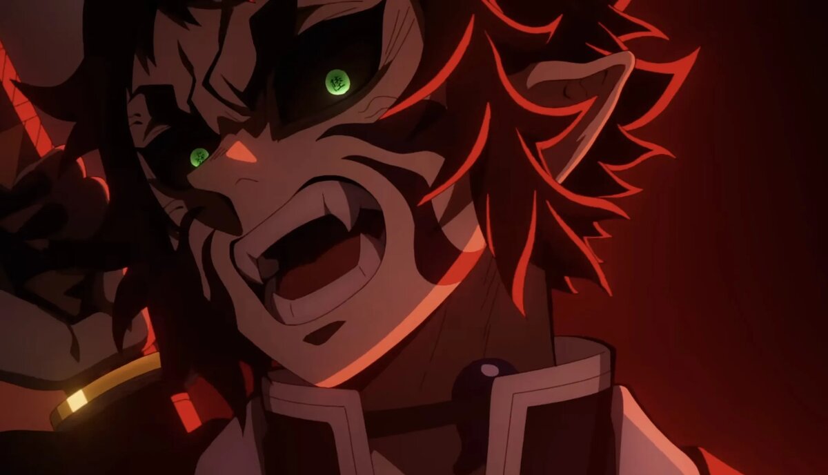 Кадр из аниме «Клинок, рассекающий демонов»   📷