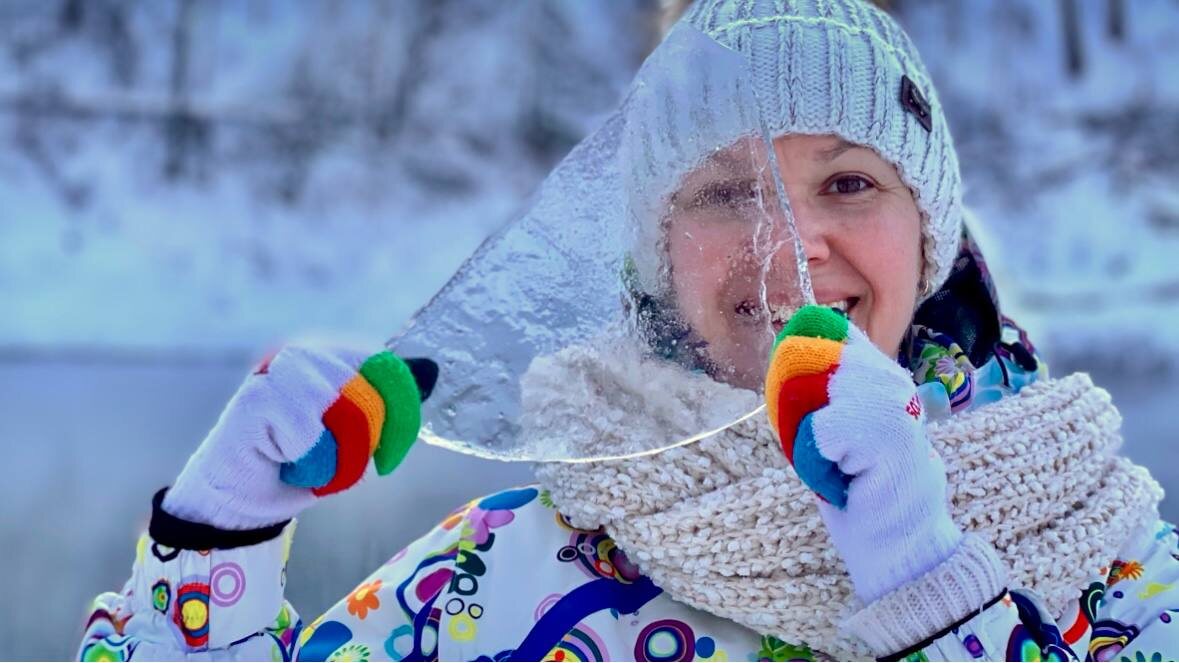 Прозрачный лед Катуни