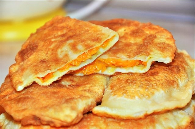 Чебуреки с тыквой