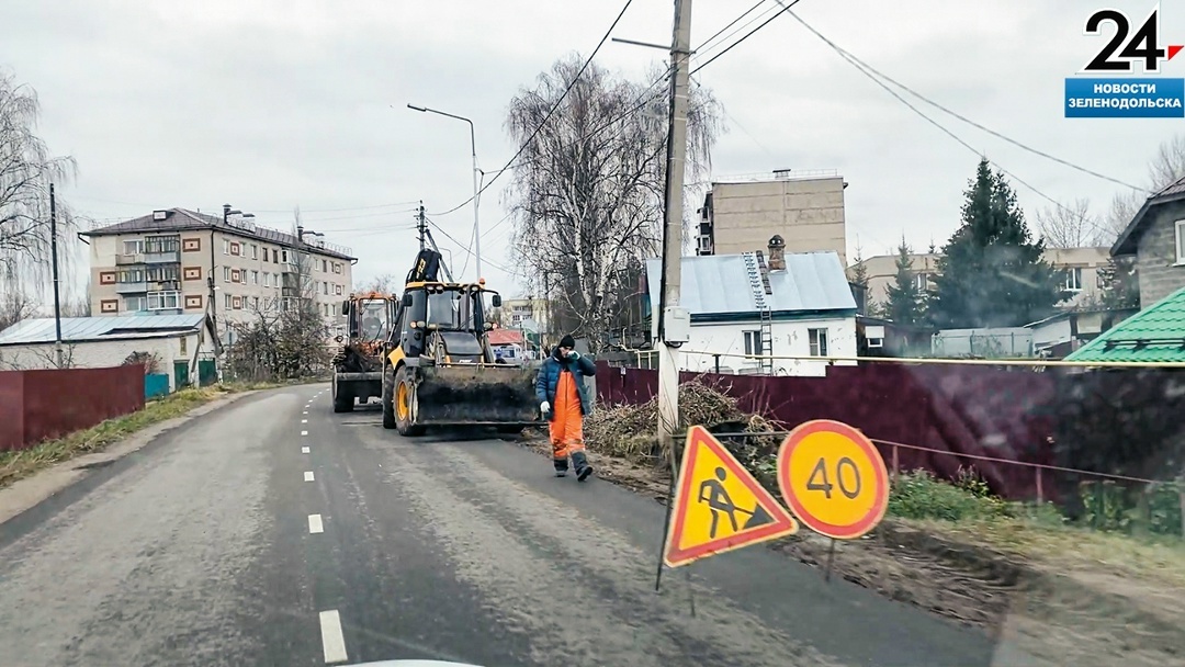 В посёлке Васильево полным ходом идёт ремонт дорог