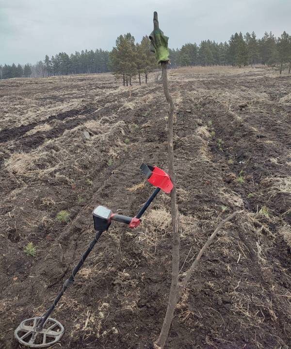 Всю суть ситуации, которая творилась на распашке на призакрытии сезона- земля без травы основательно промерзла и не копалась.