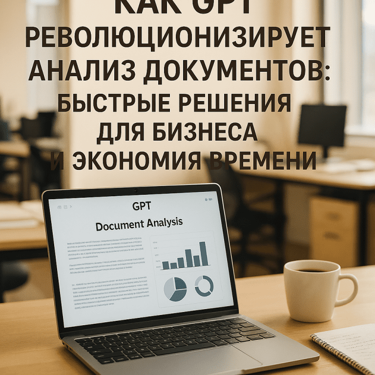    Как GPT революционизирует анализ документов: быстрые решения для бизнеса и экономия времени Сергей