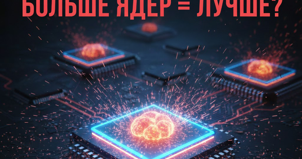 Больше ядер = лучше?