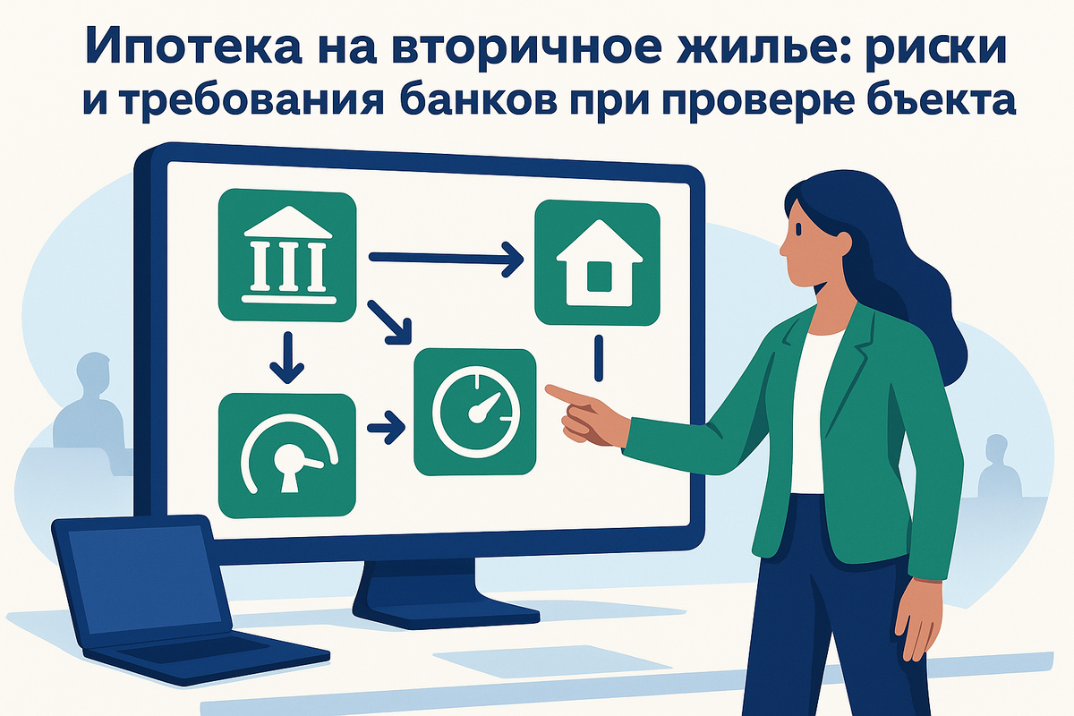    Ипотека на вторичное жилье: риски и требования банков при проверке объекта Юлия Сергеевна Рослякова