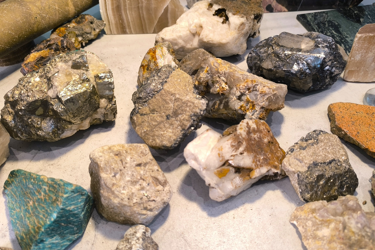 Образцы горных пород. Фото автора