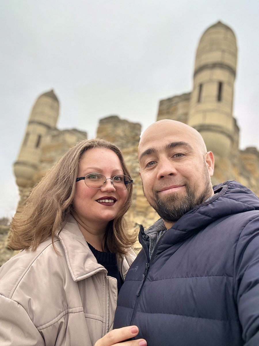 На фоне Южного бастиона