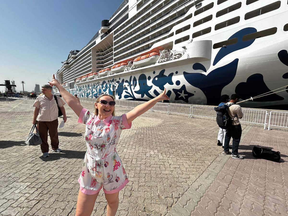 Первая встреча с лайнером