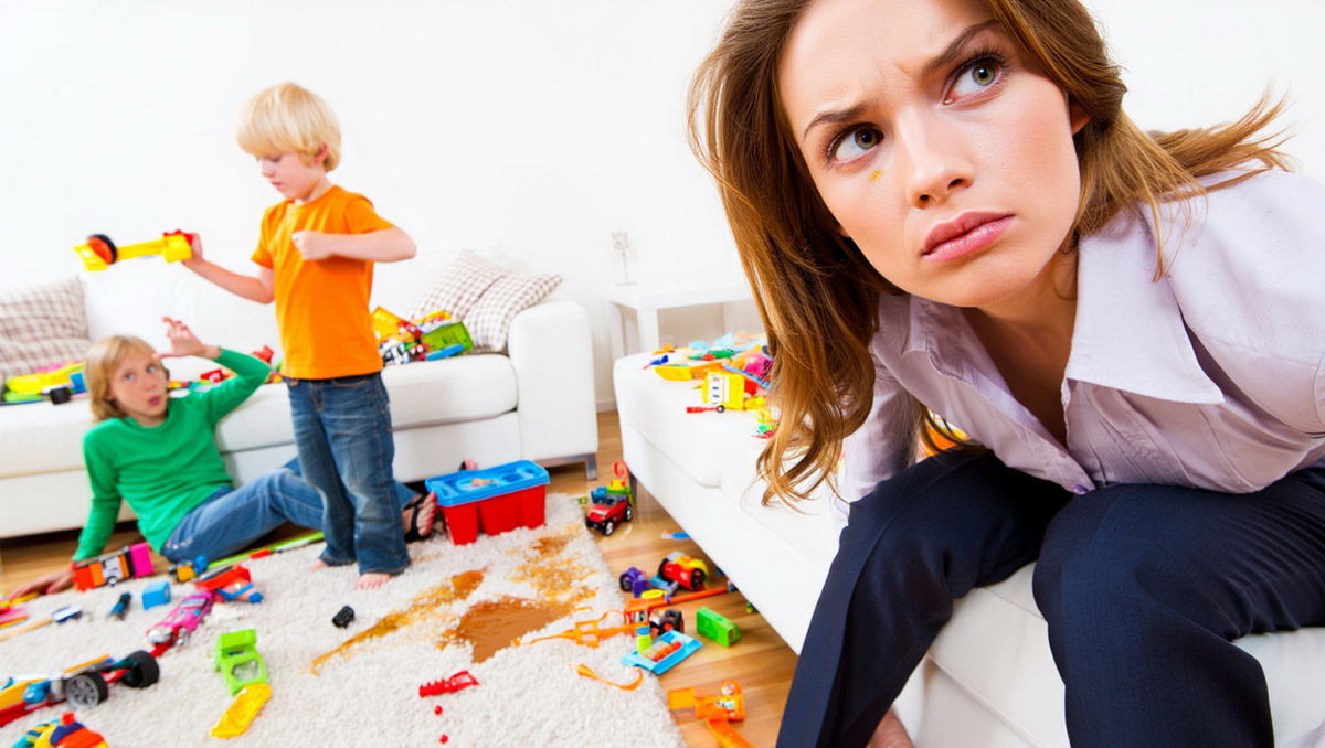 Слова матери были пророчеством, пока в моей квартире не появились дети