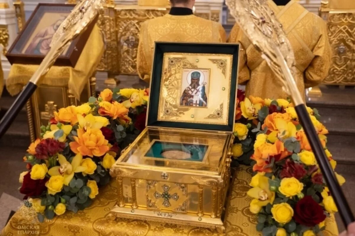    В Омскую область привезли мощи просветителя Сибири Иннокентия Московского