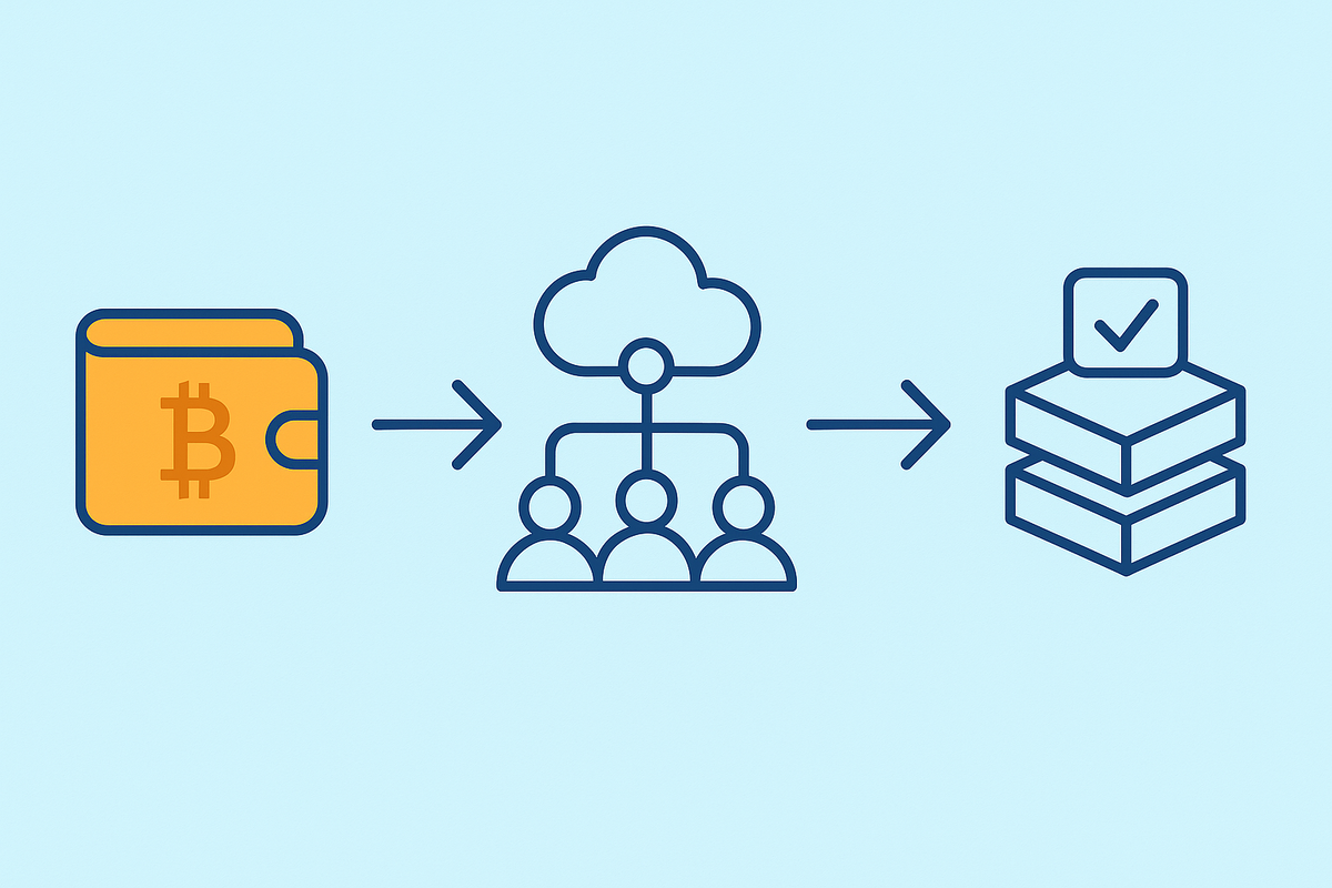 Кошелёк → Сеть → Блокчейн