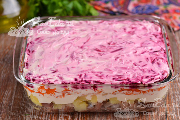 Селедка под шубой. Для меня это лучший вариант