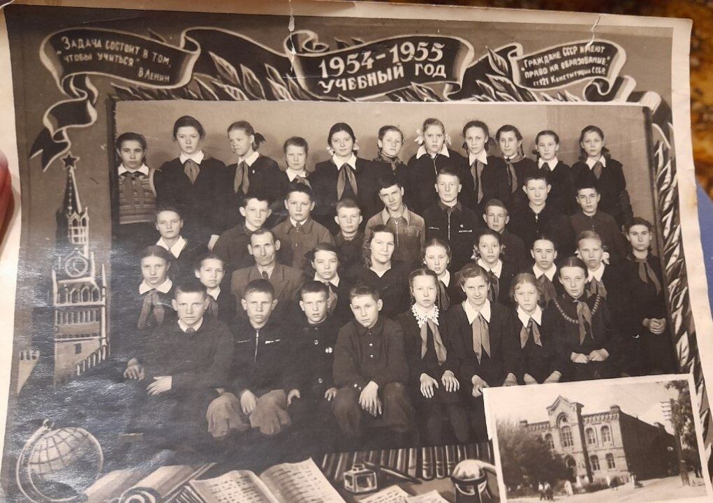 Клин, 1954-1955 учебный год