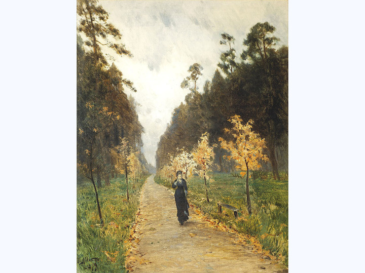     Исаак Левитан. Осенний день. Сокольники. 1879 / ru.wikipedia.org