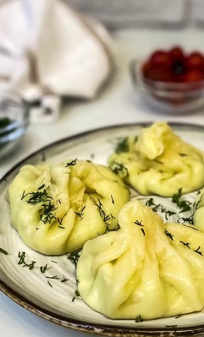 ЛАЗУРАД -ХИНКАЛИ ИЗ СЫРА