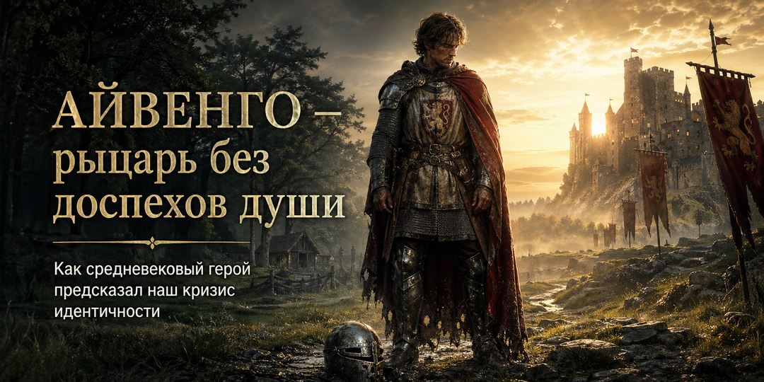 ⚔️ АЙВЕНГО — рыцарь без доспехов души: как средневековый герой предсказал наш кризис идентичности и показал путь к целостности?