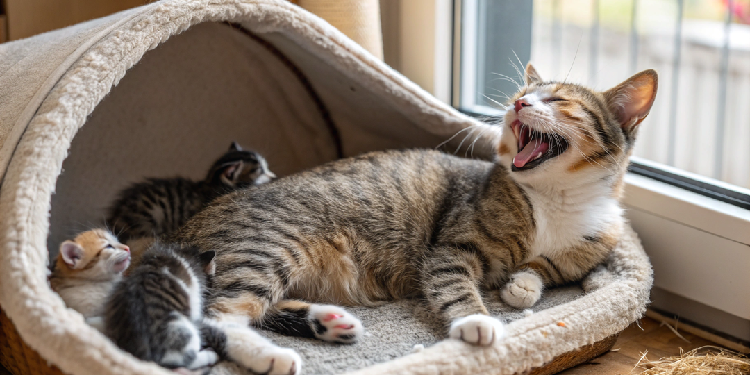 Как долго кошка-мать переживает потерю котёнка