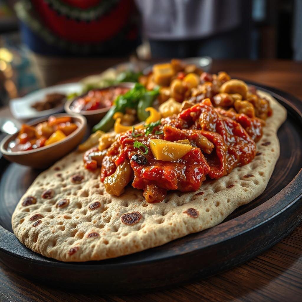 Эфиопская инжера