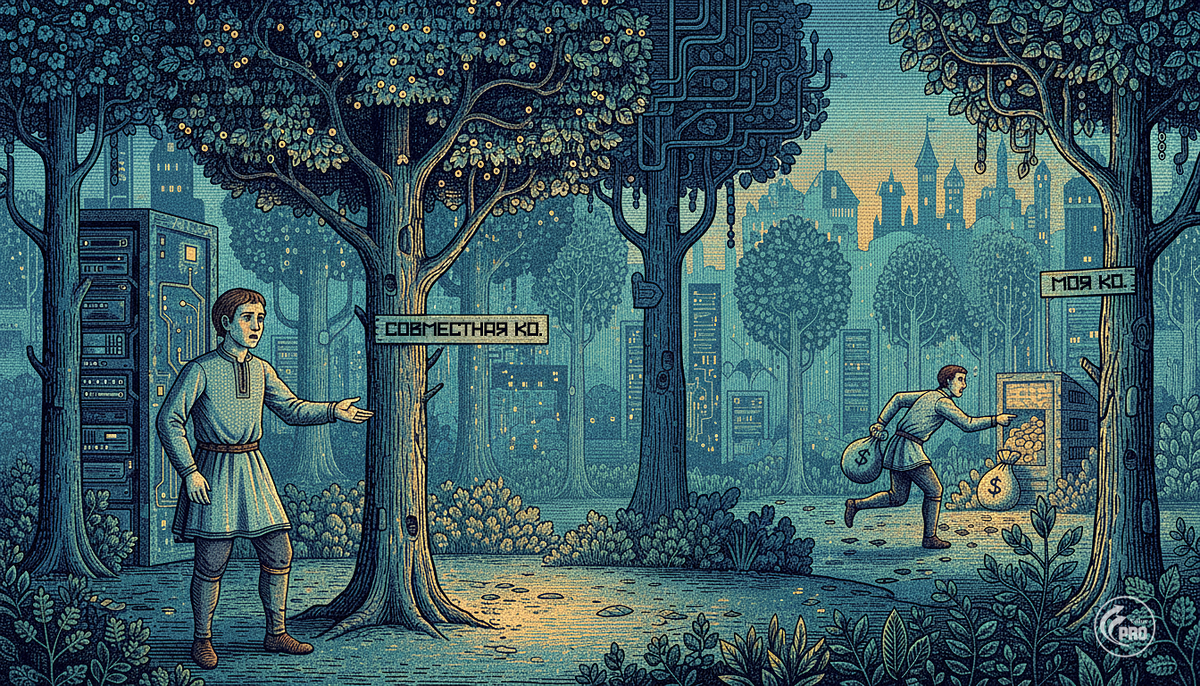 Слепая вера, Первый пуд басен из цикла "Сказки цифрового бизнес-леса"